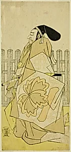 The Actor Nakayama Kojuro VI as Ko no Moronao in the Play Kanadehon Chushingura, Performed at the Nakamura Theater in the Fifth Month, 1786 by Katsukawa Shunsho