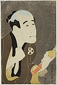 The actor Otani Tokuji I as manservant Sodesuke by Tōshūsai Sharaku