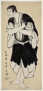 The Actor Sakata Hangoro III as Kosodate Kannonbo (Sandai-me Sakata Hangoro no Kosodate no Kannonbo) by Tōshūsai Sharaku