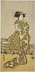 The Actor Segawa Kikunojo III in an Unidentified Role by Katsukawa Shunkо̄