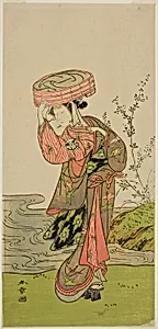 The Actor Segawa Yujiro (or Segawa Kikunojo III) in an Unidentified Role by Katsukawa Shunsho