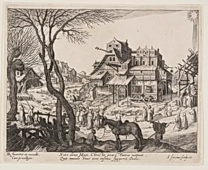 The Adoration of the Magi, from Landscapes with Scenes from the Life of Christ