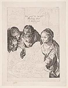 The Adoration of the Shepherds by Hendrick Goltzius