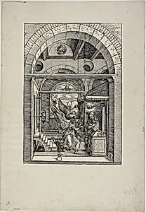 The Annunciation, from The Life of the Virgin