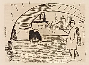 The Arch of the Bridge, plate 6 from Le Fleuve