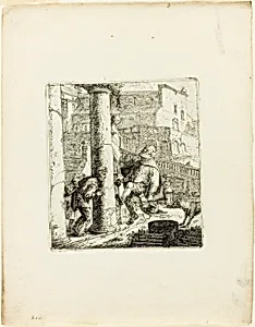 The Blind Beggar Tricked by Lazarillo