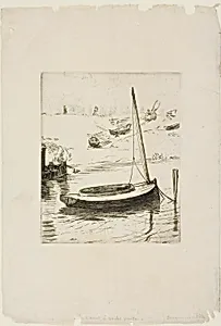 The Boat with Lowered Sail