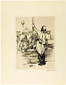 The Bowman, frontispiece from The Epic of Kings, Stories Retold from Firdusi