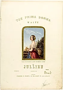 The Bride, cover for The Prima Donna Waltz sheet music