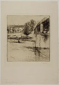 The Bridge at Fournay, from the Side