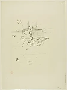 The Butterflies, from Mélodies de Désiré Dihau by Henri de Toulouse-Lautrec
