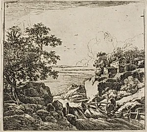 The Cascade, from the series Set of Landscapes