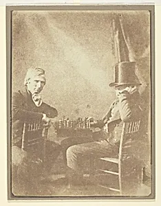 The Chess Players by William Henry Fox Talbot