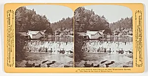 The Dam at the foot of Mirror Lake, No. 67 from the series "In and About the Dells of the Wisconsin River"
