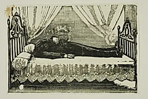 The Death of General Gonzales by José Guadalupe Posada