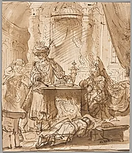 The Degradation of Haman before Ahasuerus and Esther