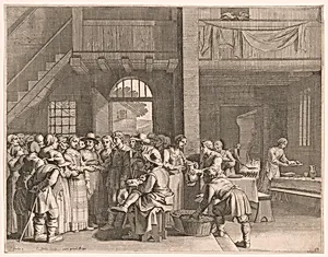 The Engagement, Plate 14 from Pastorales