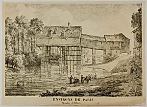 The Environs of Paris: Alfort Mill