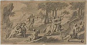The Flight of the Centaur Nessus with Dejanina