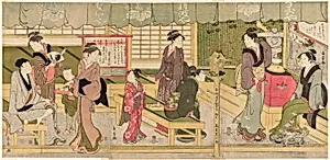 The Front Room of the Naniwaya (Naniwaya misesaki)