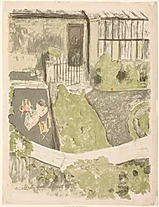 The Garden in Front of the Studio