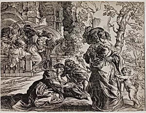 The Garden of Love, Right Half