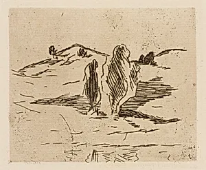 The High Valley, plate 3 from Le Fleuve