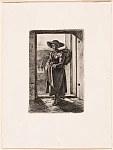 The Hungarian Woman Standing in the Door