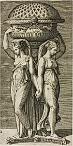 The Incense Burner by Marcantonio Raimondi
