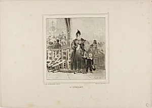 The Ingrate by Denis Auguste Marie Raffet