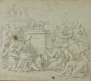 The Israelite Adoration of the Golden Calf