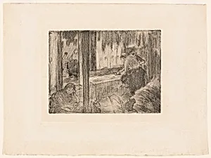 The Laundresses by Hilaire Germain Edgar Degas