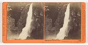 The Lower Yosemite Fall, Yosemite Valley, Mariposa County, Cal., No. 1069 from the series "Watkins' Pacific Coast"