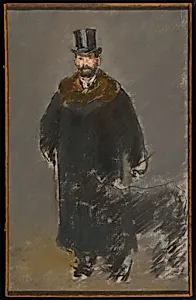 The Man with the Dog by Édouard Manet