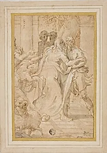 The Meeting of Joachim and Anna at the Golden Gate