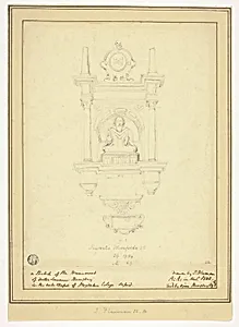 The Monument of Doctor Lawrence Humphrey by John Flaxman