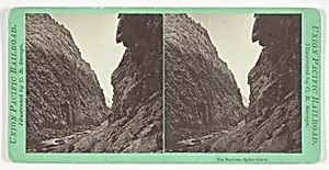The Narrows, Ogden Canon, from the series "Union Pacific Railroad"