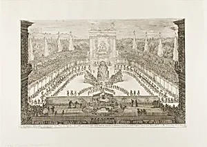 The Opening Assembly of the Equestrian Ballet by Stefano della Bella