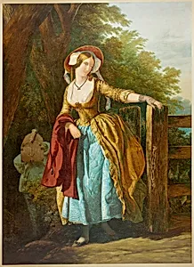 The Parting Look (with Man and Box)