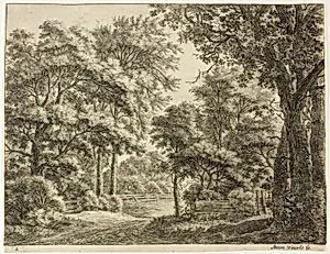 The Parts of the Wood Newly Cut by Anthonie Waterloo