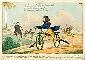 The Pedestrian Hobbies, or the Difference of Going Up and Down Hill