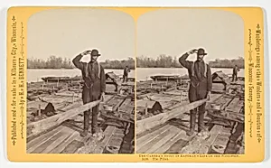 The Pilot, from the series "The Camera's Story of Raftman's Life on the Wisonsin"