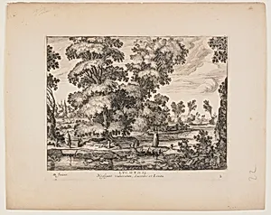 The Priest Passing the Man, from Landscapes with the Story of the Good Samaritan