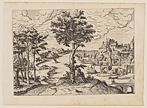 The Prophet Jonah, from Landscapes with Biblical Subjects and Saints