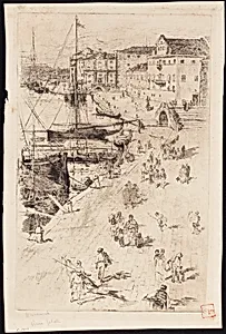 The Riva, Looking Towards the Caserna