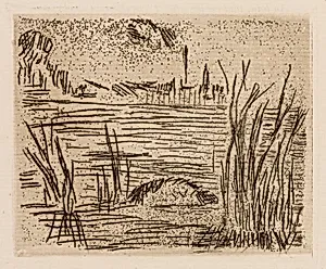The River in the Plain, plate 4 from Le Fleuve