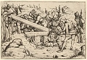 The Road to Calvary by Master of the Housebook