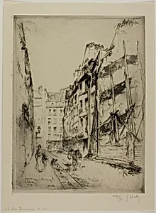 The Rue Domat, Paris