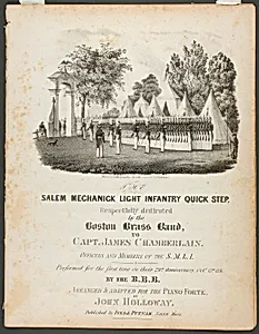 The Salem Mechanick Light Infantry Quick Step