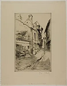 The School Street, Troyes